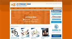 Desktop Screenshot of extremebike.com.ar