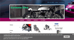 Desktop Screenshot of extremebike.cz